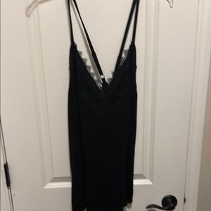 Nine Britton Black Lace Trim Camisole